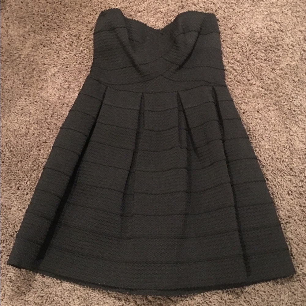 Black Strapless Dress Perfect for Holidays